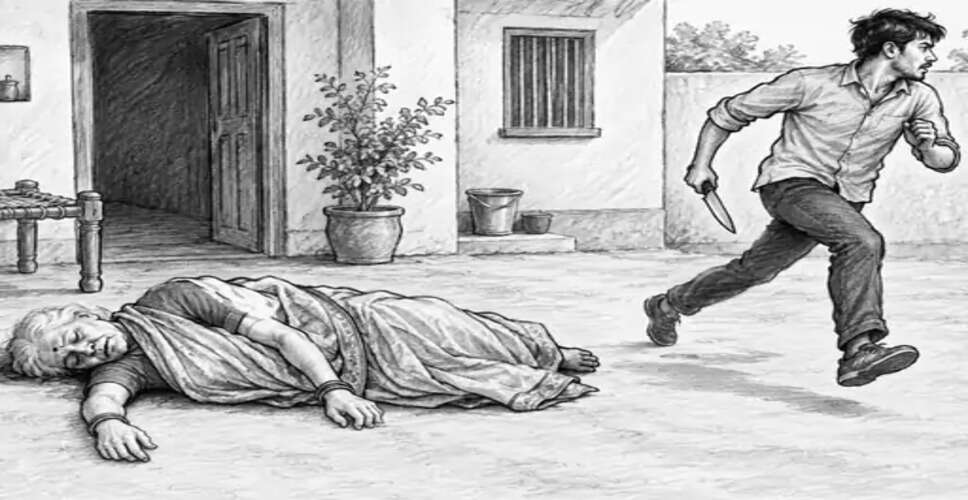 बीकानेर में 80 साल की बुजुर्ग महिला पर चाकू से हमला, घर में घुसकर वारदात; CCTV में भागता दिखा संदिग्ध