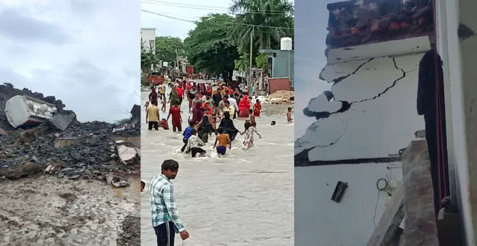 राजस्थान में बारिश से कहर : मकान ढहने से 3 की मौत, पुलिया पार करते समय युवक बहा