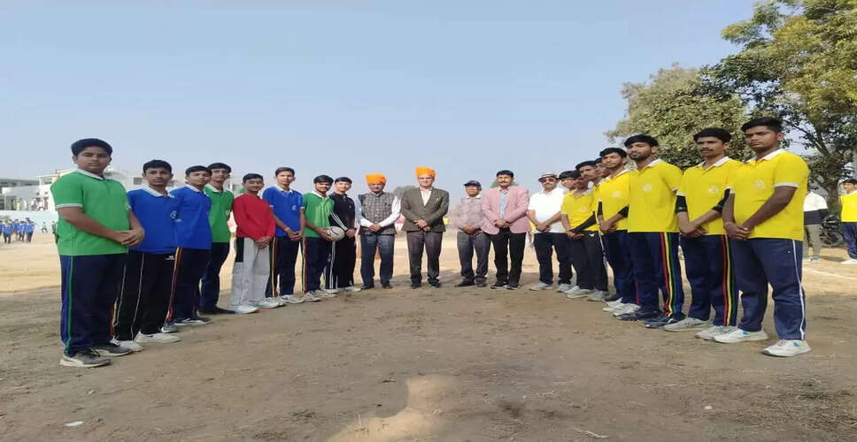 डूंगरपुर में चाइल्ड्स हेवन उमावि रायकी में दो दिवसीय खेलकूद प्रतियोगिता का उद्घाटन