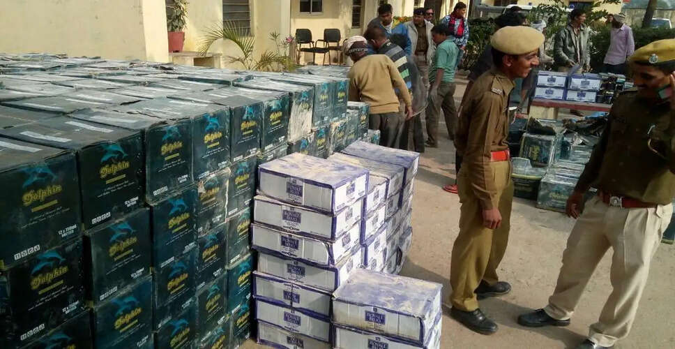 Breaking News Pali में ट्रक से 50 लाख रूपए की अवैध शराब जब्त, दो आरोपियों को पुलिस ने किया गिरफ्तार