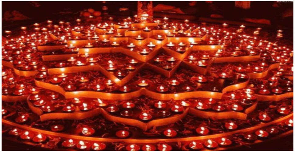 Sikar&nbsp;पालवास में गोरक्षा के लिए ढाई लाख दीपों से की गई आरती