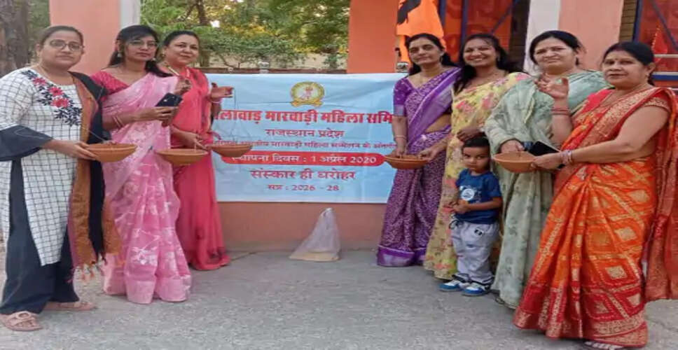 झालावाड़ में गर्मी से राहत के लिए मारवाड़ी महिला मंडल की पहल, बेजुबान पक्षियों के लिए लगाए परिंडे