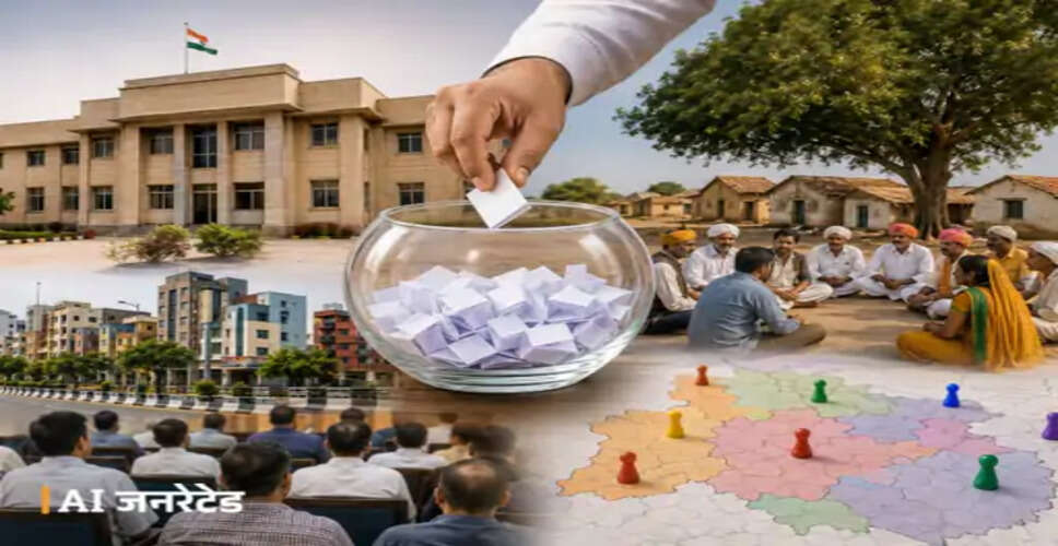 राजस्थान में नगर निकाय चुनाव की तैयारी तेज, वार्डों की लॉटरी आज; मेड़ता सिटी से शुरू हुई प्रक्रिया