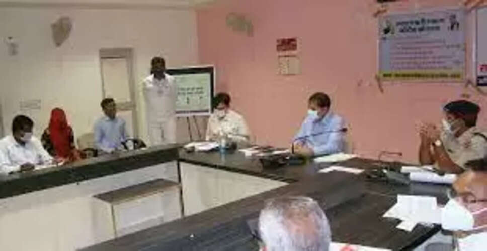 Barmer जिला कलेक्टर ने जिला स्तरीय यातायात एवं सड़क सुरक्षा समिति की बुलाई बैठक&nbsp;