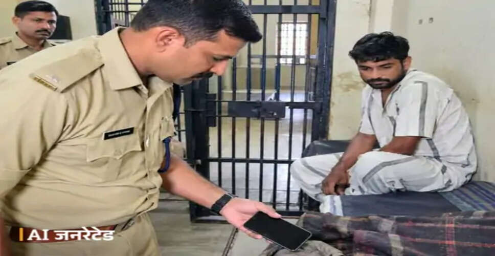 उदयपुर सेंट्रल जेल में कैदी के पास फिर मिला मोबाइल, जेल प्रहरी ने थाने में दर्ज कराया मामला