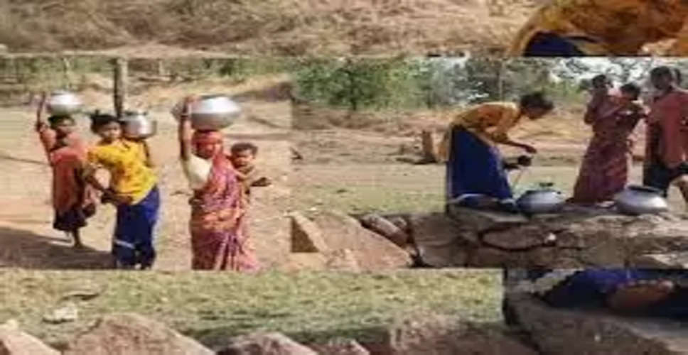 Rajsamand भीषण गर्मी में पीने के पानी के लिए तरस रहे ग्रामीण