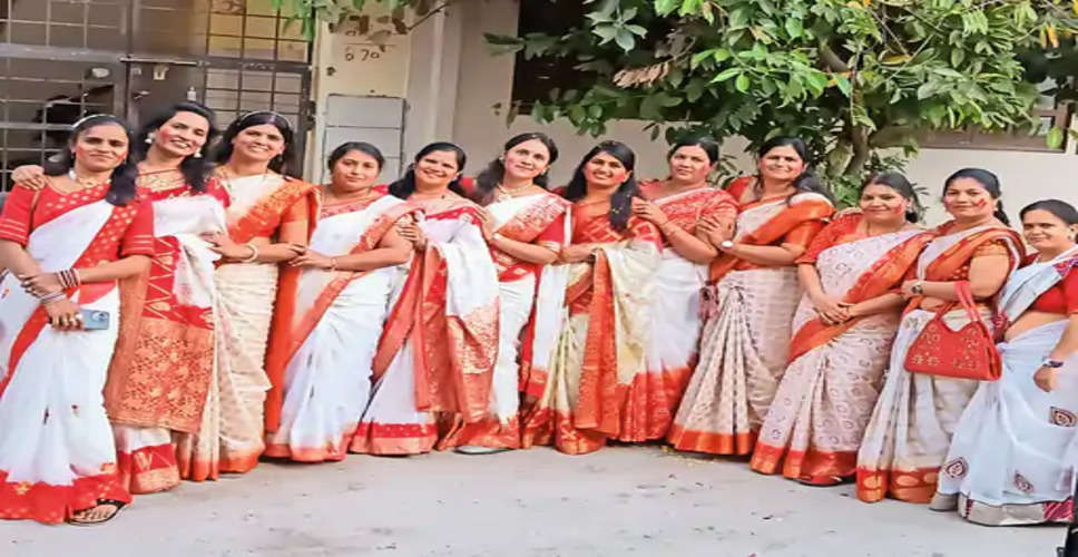 Bhilwara जैन महिला संघ ने नृत्य कर मनाया फाग महोतस्व 