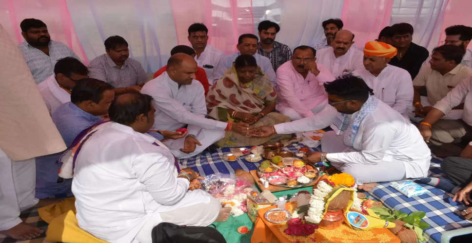 Rajasthan BJP: अजमेर में पीएम मोदी के दौरे को लेकर तैयारियां तेज, बीजेपी प्रदेशाध्यक्ष सीपी जोशी ने आज किया सभास्थल की भूमि का पूजन