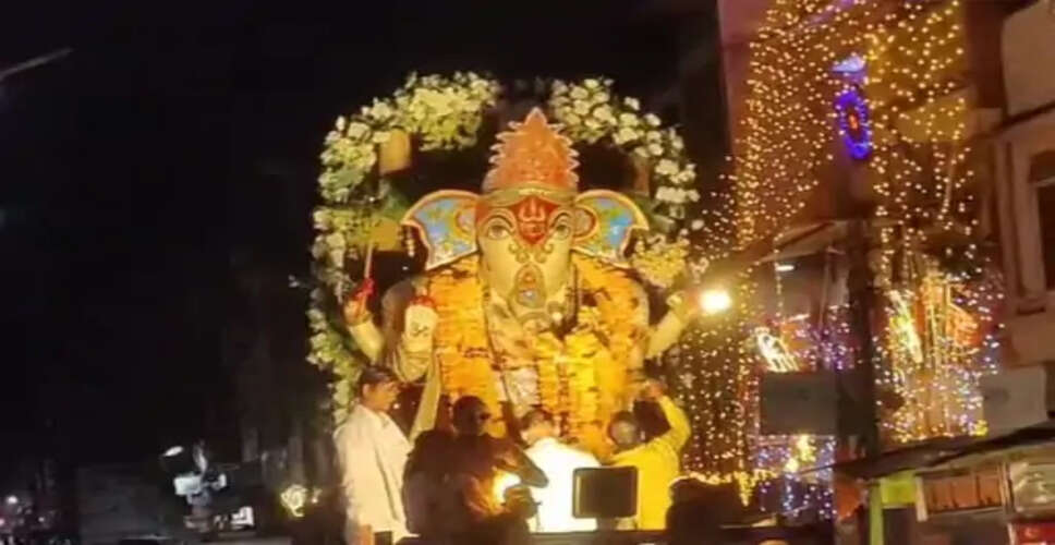 अनंत चतुर्दशी पर गणेश प्रतिमाओं का विसर्जन, 11 दिवसीय महोत्सव का हुआ समापन