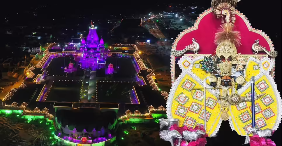 जलझूलनी एकादशी पर खास आयोजन!&nbsp;450 किलो चांदी के रथ पर निकले सांवलियाजी सेठ, श्रद्धालुओं का सैलाब
