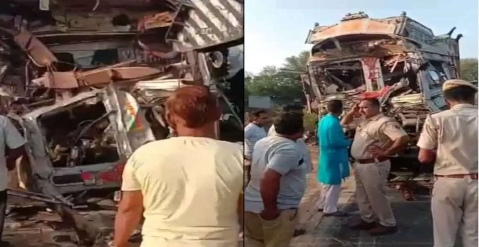 Rajasthan Breaking News: बांसवाड़ा में दो ट्रकों में भीषण भिड़त, तीन लोगों की हुई दर्दनाक मौत मौत