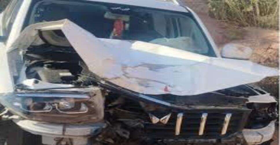 बीकानेर में भीषण सड़क हादसा: स्कॉर्पियो पलटी, बाइक सवार पिता-पुत्र की मौत