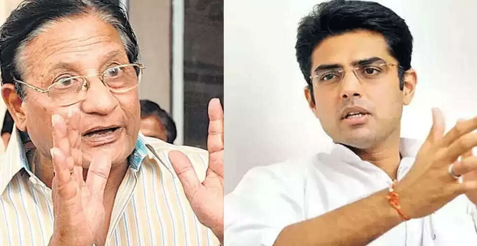 Rajasthan Politics: यूडीएच मंत्री शांति धारीवाल का सचिन पायलट पर हमला, कहा- गद्दारी करने वालों को पुरस्कार देना सहन नहीं