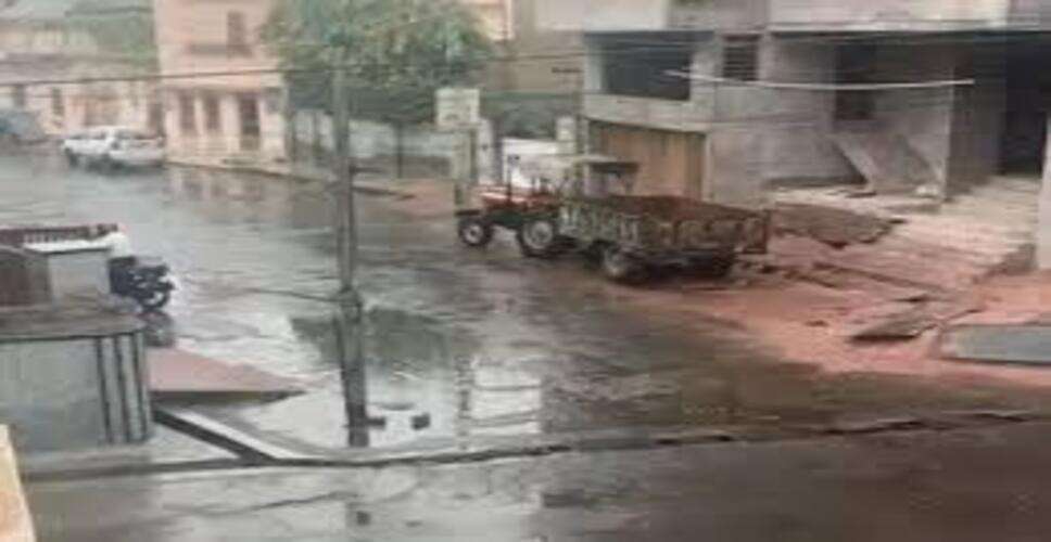 लालसोट में पश्चिमी विक्षोभ का असर, तेज आंधी-बारिश और ओलावृष्टि से फसलों को नुकसान