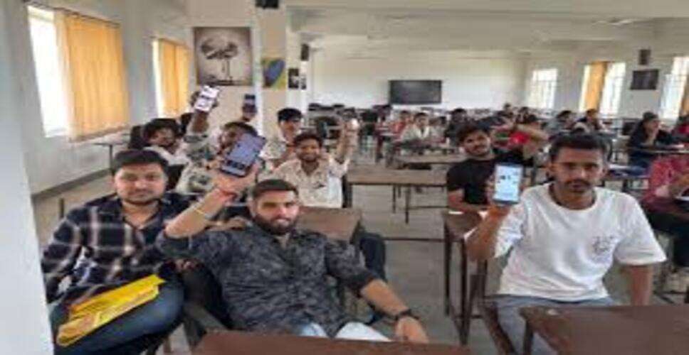 नाथद्वारा के एसएमबी कॉलेज में मनाया गया इलेक्शन लिटरेसी फेस्टिवल