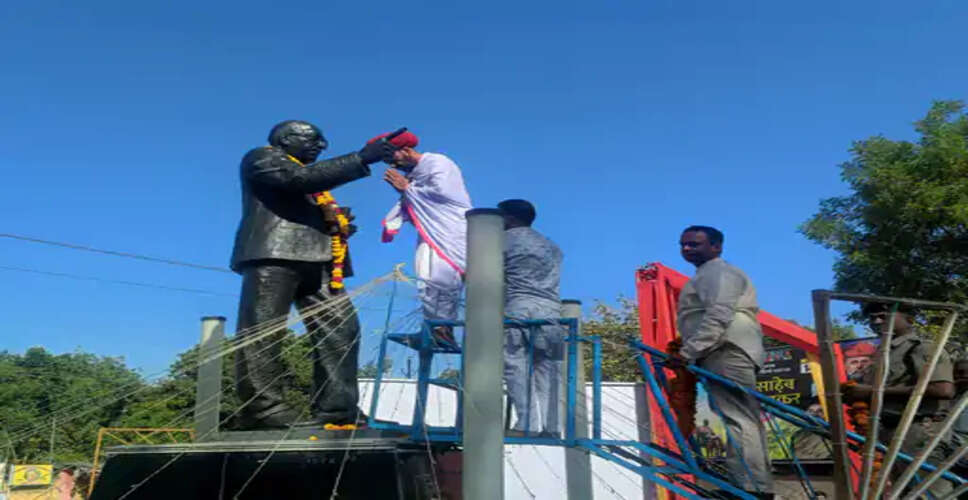 सिरोही में अंबेडकर जयंती पर भव्य कार्यक्रम, जनप्रतिनिधियों ने दी श्रद्धांजलि