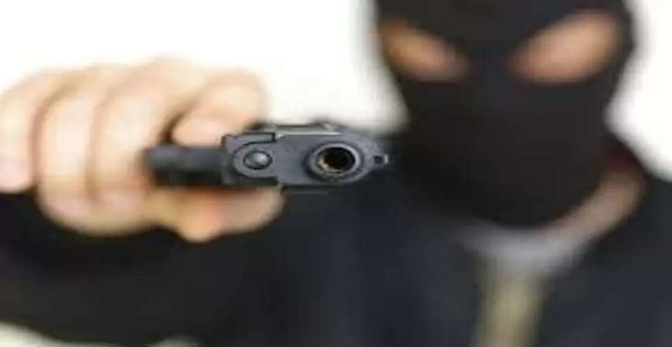 Karoli&nbsp;3 नकाबपोशों ने बंदूक की नोक पर कार सवार परिवार से की लूटपाट