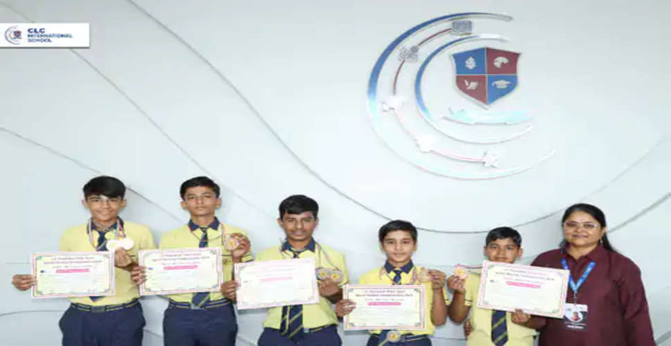 Sikar सीआईएस के छात्रों को स्पीड स्केटिंग में 10 पदक मिले