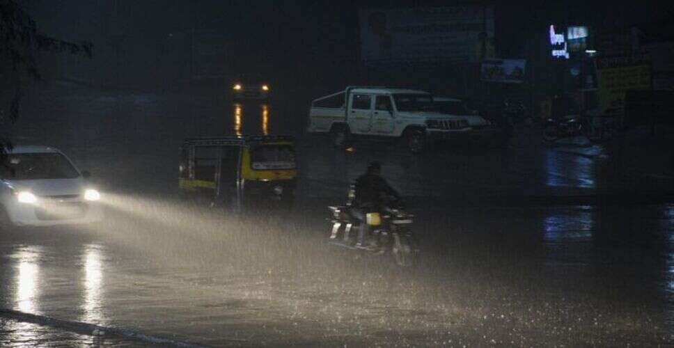 बीकानेर में मौसम ने ली करवट, देर रात बारिश और आंधी से मिली गर्मी से राहत