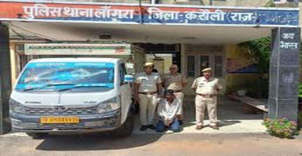 करौली में भैंस चोरी का खुलासा, 24 घंटे में आरोपी गिरफ्तार