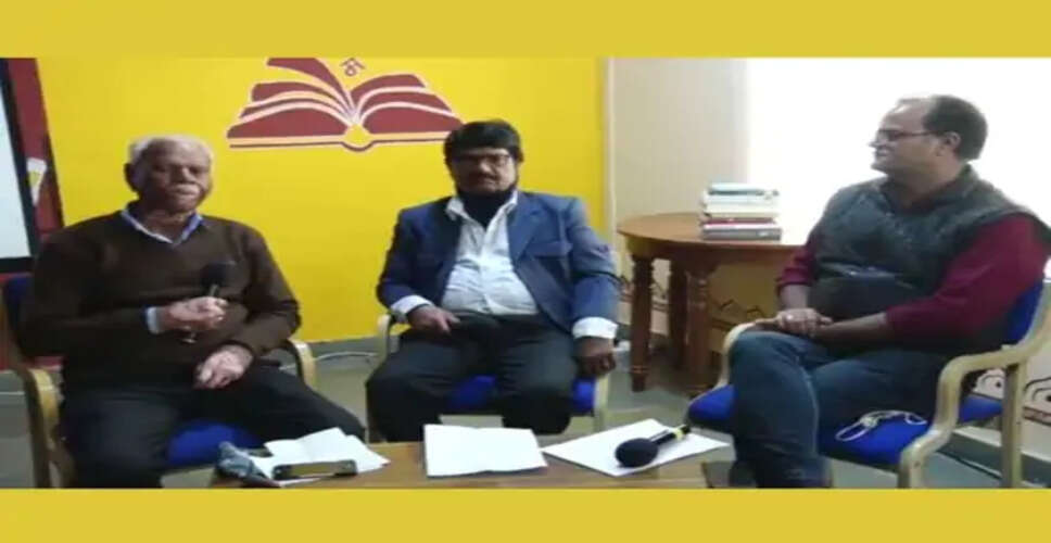 Jaipur जेकेके में राजस्थान की फ्रेस्को पेंटिंग व उसकी तकनीकों एवं विशेषताओं के बारे में हुई चर्चा, खास बातें बताई गई