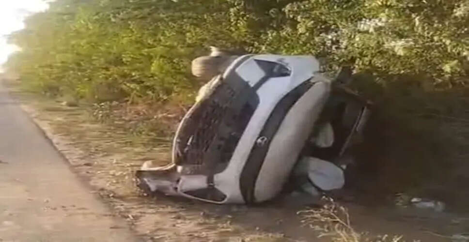 नागौर में भीषण सड़क हादसा: स्कॉर्पियो और नेक्सॉन की आमने-सामने टक्कर, दोनों वाहन क्षतिग्रस्त