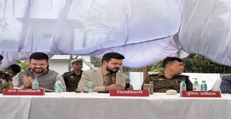 नागौर में शांति समिति की बैठक: त्योहारों को शांति और सौहार्द के साथ मनाने के लिए कलेक्टर-एसपी ने जारी किए कड़े निर्देश