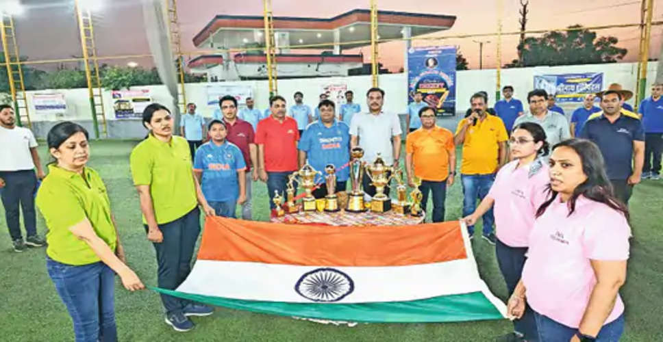 Bhilwara आरएस जैथलिया मेमोरियल क्रिकेट ट्रॉफी प्रतियोगिता आयोजित  