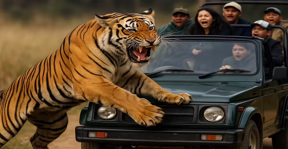 रणथंभौर में टाइगर का टेरर!&nbsp;फॉरेस्ट गार्ड समेत दो लोगों पर किया जानलेवा हमला, महज 55 दिनों में चौथी घटना से फैली दहशत&nbsp;