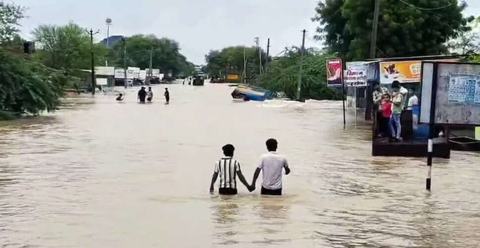 राजस्थान में मूसलाधार बारिश से हाहाकार, कोटा-बूंदी- सवाई माधोपुर में बाढ़ जैसे हालात