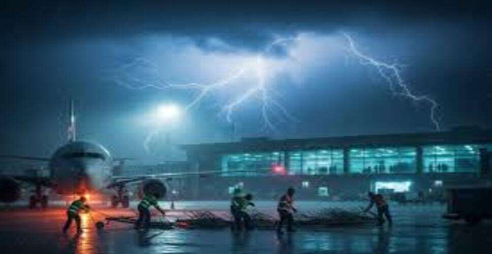 📰 जयपुर में बदले मौसम से हवाई सेवाएं प्रभावित, फ्लाइट्स में देरी और डायवर्जन