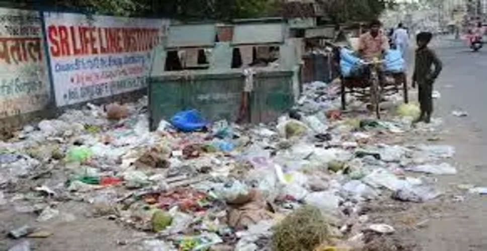 Pali सफाई व्यवस्था बिगड़ी, शहर में बदबू