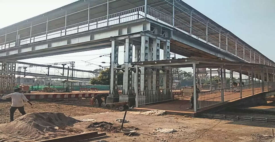 जोधपुर मंडल में फुट ओवर ब्रिज निर्माण तेज, मेड़ता रोड व समदड़ी स्टेशन पर ट्रेनों का संचालन प्रभावित