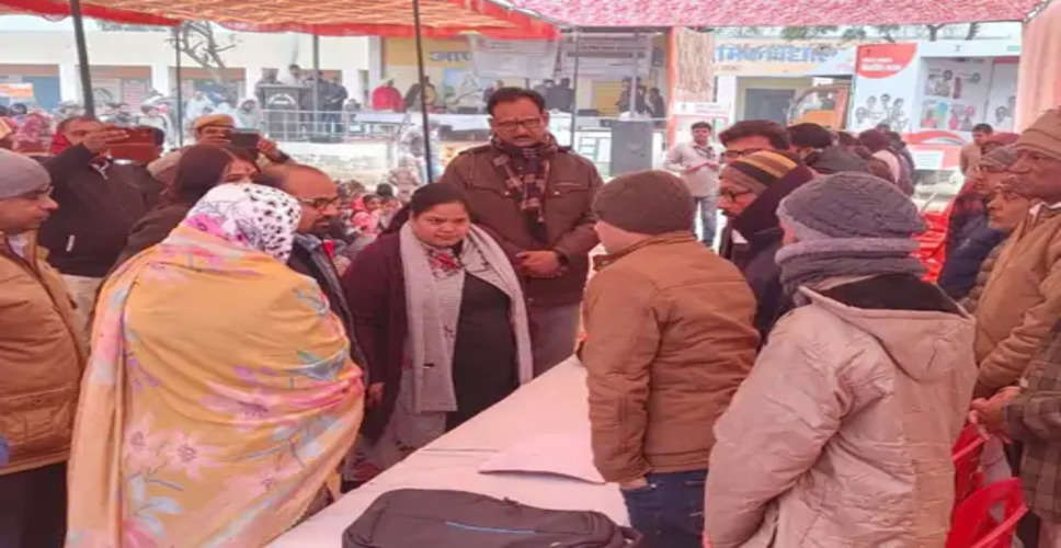 Hanumangarh जिले में ड्रोन के माध्यम से किया नैनो यूरिया छिड़काव का प्रदर्शन