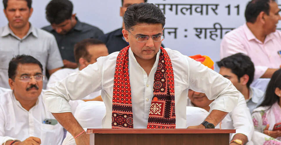 सचिन पायलट का जीवन परिचय, बायोग्राफी, प्रोफाइल, कौन है, विकिपीडिया, न्यूज़, आयु, जन्मदिन, घर, परिवार, पति, जाति, बच्चे, बहन, पिता, हस्बैंड डिटेल, धर्म, राजनीतिक करियर, शिक्षा, एजुकेशन, विवाह, संपत्ति, परिवार, नेटवर्थ, Sachin Pilot In Hindi, Wiki, History, Kon Hai, Chief Minister Of Rajasthan, News, Political Career, Religion, Cast,  Age, Dob, Birthday, Family, Education Qualification, Husband, Child, Son, Daughter, Marriage, Net Worth.....