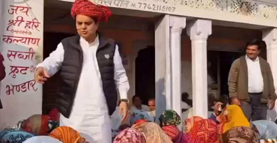 कंबल बांटकर वापस लेने की घटना शर्मनाक: सांसद हरीश चन्द्र मीणा ने जताई नाराजगी