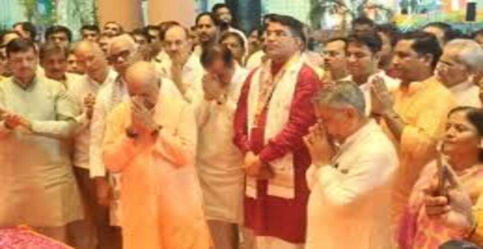 पंडित राजकुमार शर्मा के जन्मोत्सव में उमड़ा जनसैलाब, कई मंत्रियों ने की शिरकत