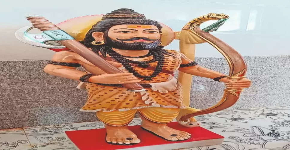 Jaipur भगवान पशुराम जयंती आज पर पशुराम सर्किल पर होगी भगवान की प्राण प्रतिष्ठा