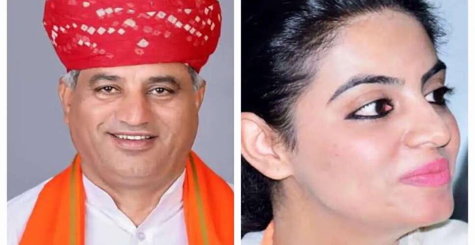 ओसियां विधानसभा क्षेत्र से भाजपा के भैराराम चौधरी ने वर्तमान विधायक दिव्या मदेरणा को हराया 