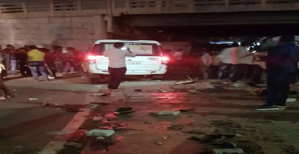 Jaipur फुटपाथ पर बैठे दो युवकों को एसयूवी ने कुचला, एक की मौत