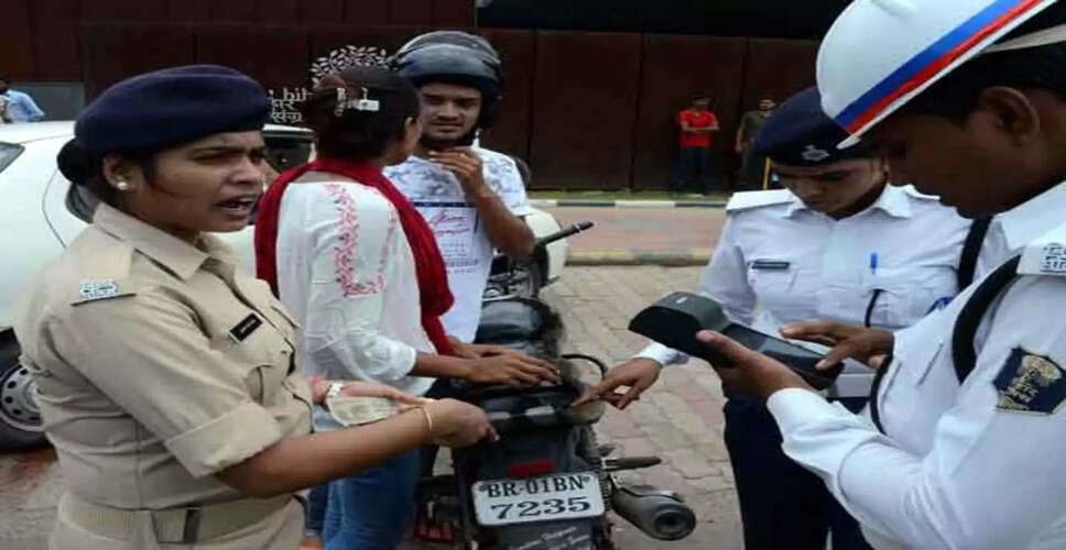 Karoli&nbsp;में ट्रैफिक पुलिस अभियान के तहत दो दिन में वसूला 40 हजार रुपये का जुर्माना