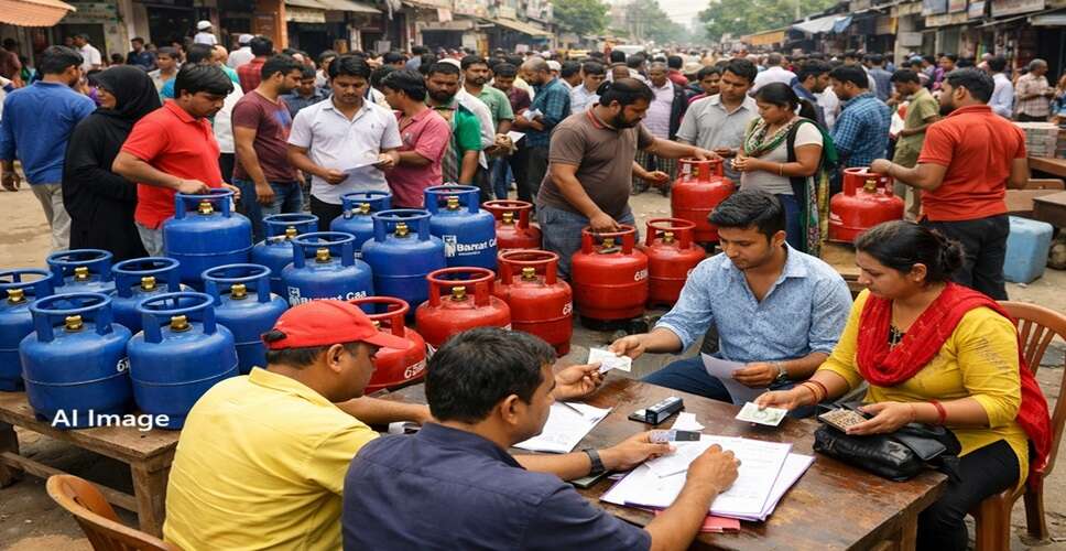 पाली में छोटे LPG सिलेंडर की सुविधा शुरू, मजदूरों और युवाओं को राहत
