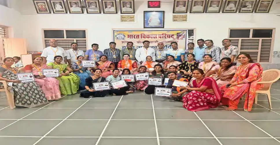 Bhilwara कैंप में सेंकडो विद्यार्थियों ने 16 विधाओं में प्रशिक्षण लिया