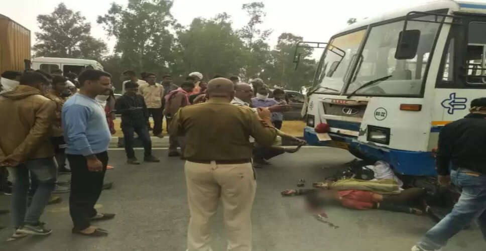 Jalore&nbsp;&nbsp;निजी बस से देसावर जा रहे युवक की सड़क हादसे में दर्दनाक मौत