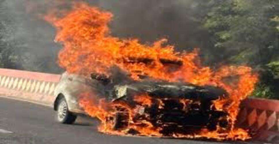 कोटा में देर रात बड़ा हादसा टला, लोक परिवहन बस में आग लगी; कोई जनहानि नहीं