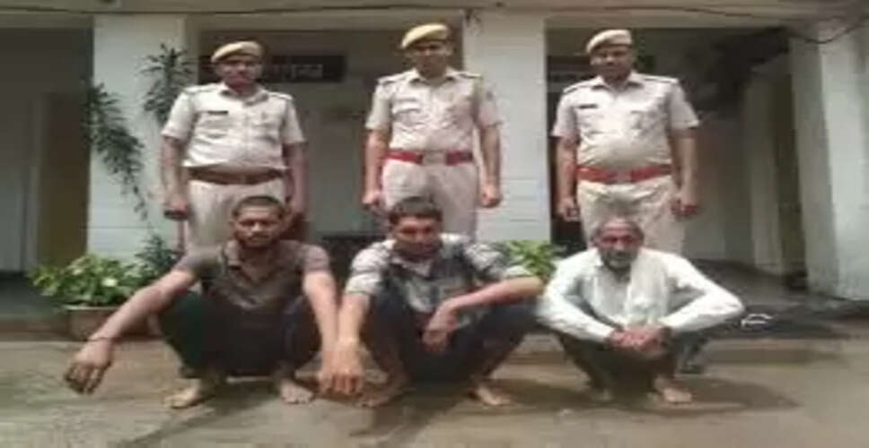 फायरिंग के फरार आरोपी को प्रोडक्शन वारंट पर गिरफ्तार, सायपुर में चल रहा था मामला