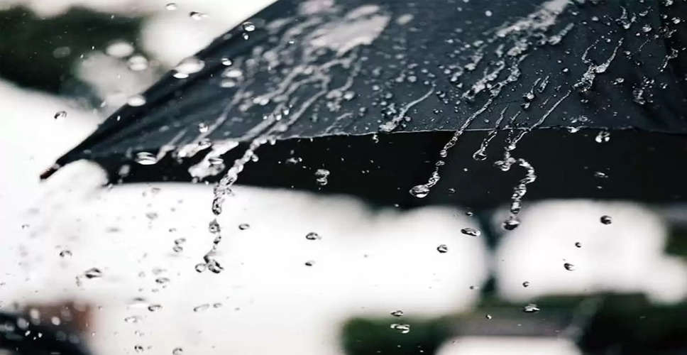 भरतपुर में बारिश से लोगो को राहत, बंगाल की खाड़ी में दबाव से जिलेभर में बारिश, बयाना में सर्वाधिक 21 एमएम