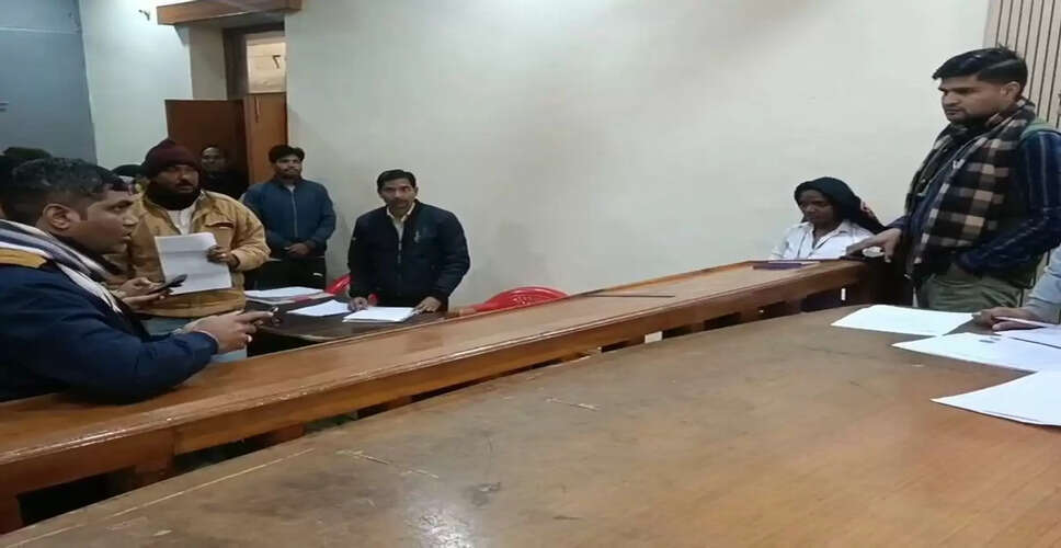 करौली में भारत निर्वाचन आयोग का SIR अभियान: 'नो मैप' मतदाताओं की पहली सुनवाई शुरू