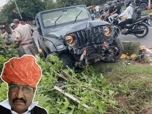 जयपुर में तेज रफ्तार थार ने स्कूटी सवार बुजुर्ग को मारी टक्कर, इलाज के दौरान मौत
