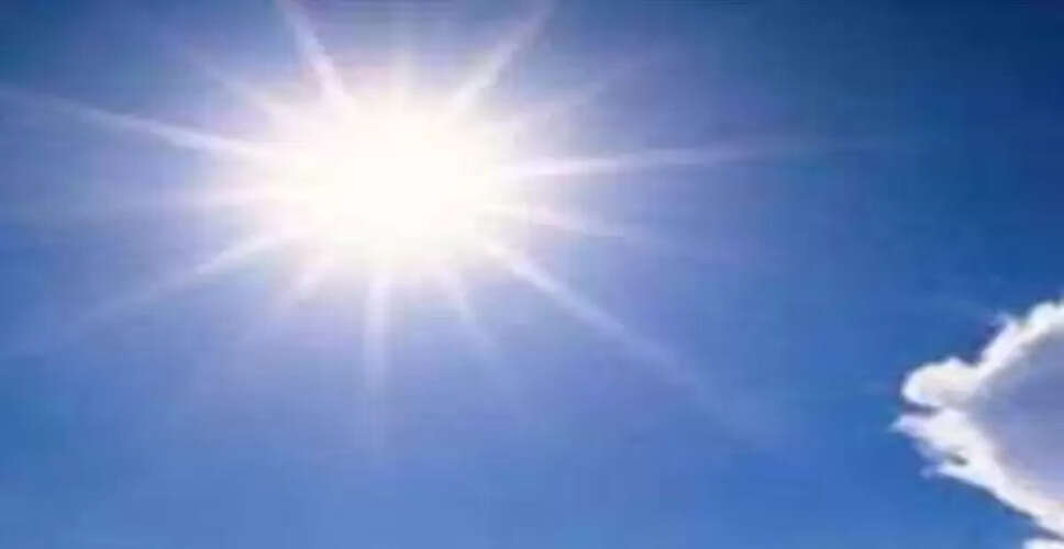 Rajasthan weather Update गर्मी का असर तेज , दिन में एसी और रात में पंखे चलने लगे, बाड़मेर-जालौर में पारा 35 के पार